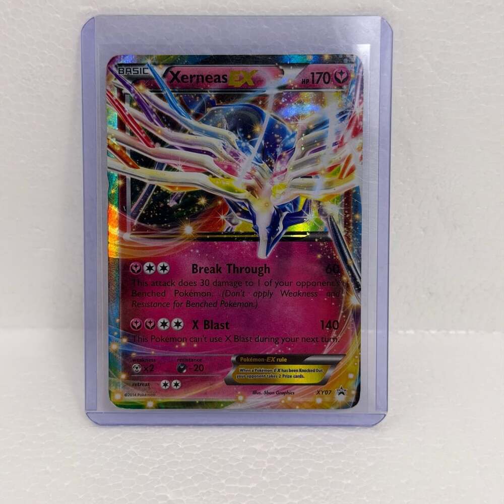 Pokemon Xerneas EX XY07 Black Star Promo Holo Card 2014